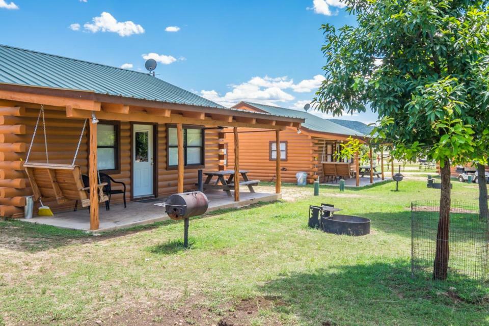 River Bluff Cabins Rio Frio Buitenkant foto